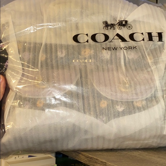 Coach vintage floral print shoulder bag - Picture 8 of 9